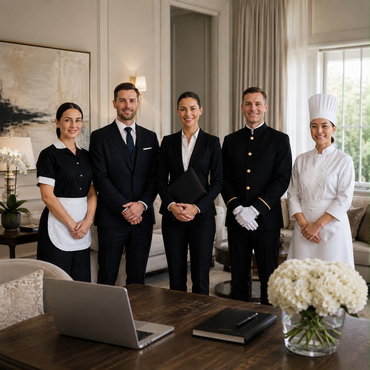 Private staff recruitment services for families, private households and family offices including housekeepers, house managers, personal assistants, butlers and chefs.